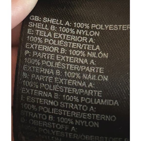 The North Face Denali Fleece Gray & Brown Jacket Women's Small - Picture 7 of 7